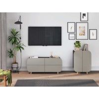 Модульна система РУНА / ЛДСП Дуб Антрацит Київський Стандарт