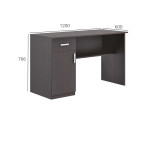 Стол письменный Е-05 ЛДСП Дуб Венге темный Киевский стандарт