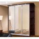 Шкаф-купе трехдверный 600Х2200