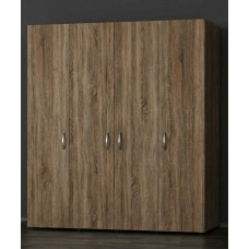Шкаф распашной - 8 для прихожей, спальни 220х200х52 см. четыре двери 