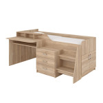 Дитяче ліжко-горище Спейс 193х123х89 см. (Сонома) Пєхотін