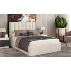 Ліжко у спальню «Калабрія-160х200 см» велюр Ірис-02