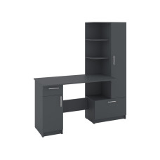 Стіл письмовий «Шанс-П» Антрацит (1500х600х1645 мм) Пєхотін