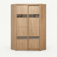 Шкаф-купе угловой 110х110х240 см. фабрика Влаби